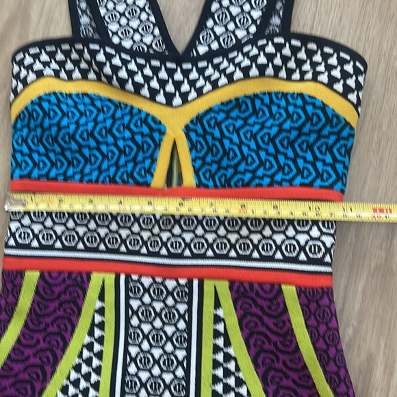 BCBC MAX AZRIA SUPER SEXY DRESS- MULTI-COLOR NWT’s. WOMENS - XXS - Picture 7 of 17